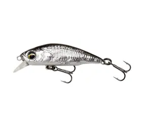Savage Gear Wobler 3D Sticklebait Twitch 4,5cm 4g Sinking Black Silver