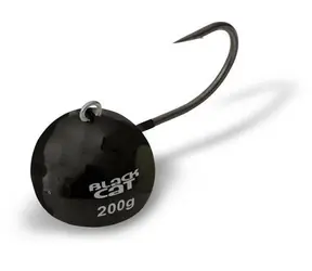 Black Cat Jigová hlavička Fire-Ball 160g Black