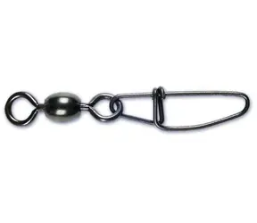 Black Cat Obratlík s karabinkou Cross Lock Swivel Velikost 1/0 55kg 5ks