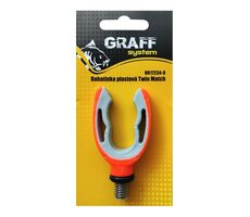 Graff Rohatinka plastová Twin Match Oranžová