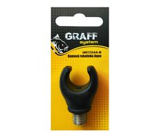 Graff Gumová rohatinka Aqua Černá