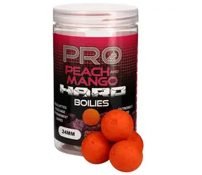 Starbaits Hard Boilies Pro Peach & Mango 200g 24mm