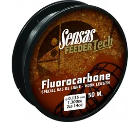 Sensas Fluorocarbon Feeder-Tech 50m 0,156mm 1,72kg