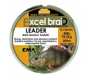 Sema Šňůra Leader 300m 30lbs 13,6kg, Průměr 0,14 mm