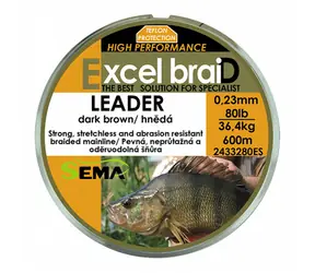 Sema Šňůra Leader 600m 65lbs 29,5kg, Průměr 0,20 mm