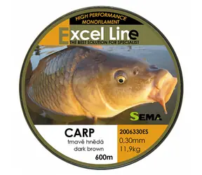 Sema Vlasec Carp 600m 0,25mm 8,4kg