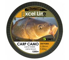 Sema Vlasec Carp Camo Brown 1200m 0,30mm 11,9kg