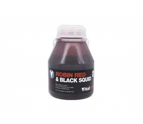 Vitalbaits Dip Robin Red & Black Squid 250ml
