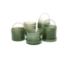 RidgeMonkey Kelímek Modular Hookbait Pots Green 4ks