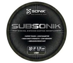 Sonik Vlasec Subsonik Camo 3000m 0,35mm 18lb