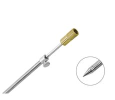 Delphin Vidlička ocelová se závitem 50-90cm