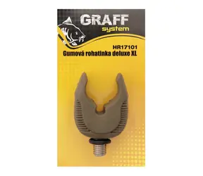 Graff Rohatinka gumová Deluxe XL Hnědá