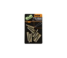 FOX Převlek Lead Clip Tail Rubbers Velikost 7 10ks Trans Khaki