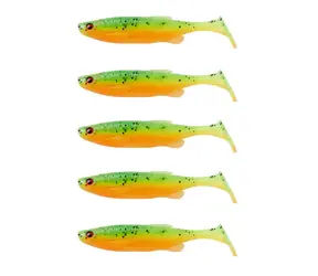 Savage Gear Gumová nástraha Fat Minnow T-Tail 9cm 7g Firecracker 5ks
