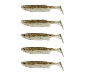 Savage Gear Gumová nástraha Fat Minnow T-Tail 9cm 7g Holo Baitfish 5ks