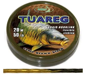Katran Šňůrka Braided Hook Link Tuareg 20m 15lb 6,8kg