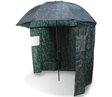 NGT Deštník s bočnicí Camo Brolly with Side Sheet 2,2m
