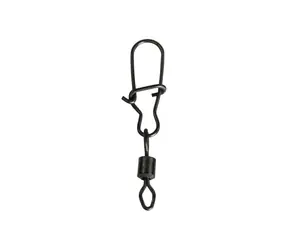 Effzett Obratlík s karabinkou D-Lock Snap Swivels M Velikost 6 21kg 10ks