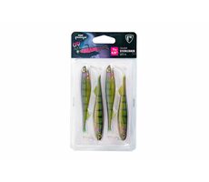 FOX Rage Gumová nástraha Slick Shad 11cm UV Stickleback 4ks