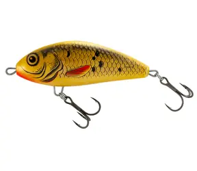 Salmo Wobler Fatso Floating 12cm Bleeding Golden Bait