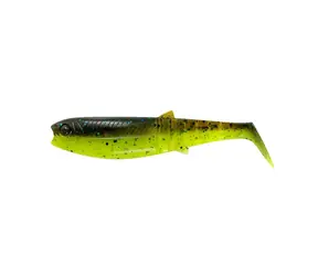 Savage Gear Gumová nástraha Cannibal Shad 12,5cm 20g Chartreuse Pumpkin 4ks