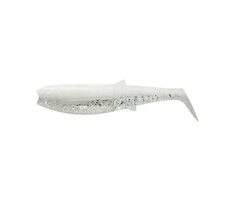 Savage Gear Gumová nástraha Cannibal Shad 12,5cm 20g White Flash UV 4ks