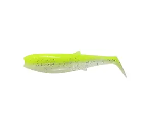 Savage Gear Gumová nástraha Cannibal Shad 12,5cm 20g Fluo Yellow Glow 4ks