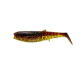 Savage Gear Gumová nástraha Cannibal Shad 12,5cm 20g Motoroil UV 4ks