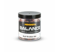 Mikbaits Boilies Balance BiG BigB Broskev Black pepper 250ml 24mm