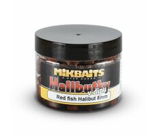 Mikbaits Halibutky v dipu Red fish 150ml 8mm