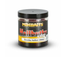 Mikbaits Halibutky v dipu Švestka Halibut 250ml 20mm