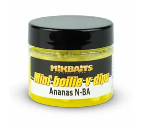 Mikbaits Mini boilies v dipu Ananas N-BA 50ml