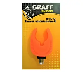 Graff Gumová rohatinka Deluxe XL Oranžová