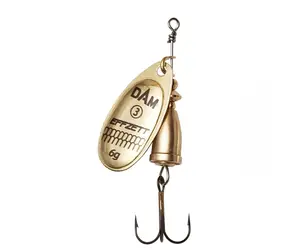 Effzett Třpytka Executor Spinner 3g Velikost 1 Gold