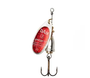 Effzett Třpytka Executor Spinner 4g Velikost 2 Reflex Red