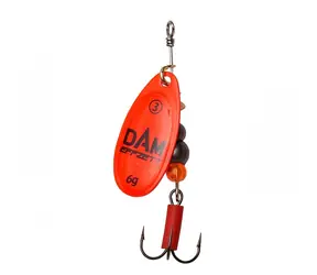 Effzett Třpytka Fluo Spinner 12g Velikost 5 Red