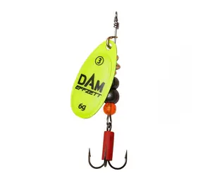 Effzett Třpytka Fluo Spinner 12g Velikost 5 Yellow
