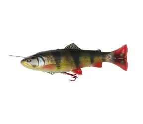 Savage Gear Gumová nástraha 4D Line Thru Pulsetail Trout 16cm 51g SS Perch