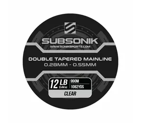 Sonik Vlasec Subsonik Double Tapered Main Line Clear 990m 0,33-0,60mm 16lb