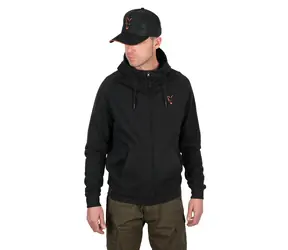 FOX Mikina Collection Black/Orange Lightweight Hoody S