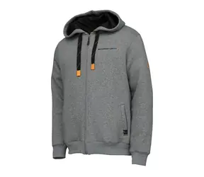 Savage Gear Mikina Classic Zip Hoodie Grey Melange S