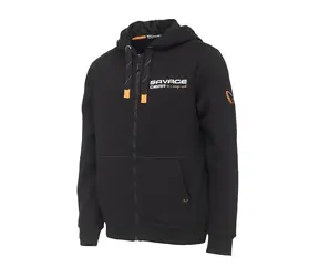 Savage Gear Mikina Urban Zip Hoodie Black Ink M