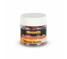 Mikbaits Rohlíkové boilie Pikantní švestka 50ml