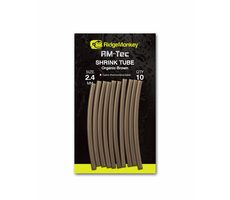 RidgeMonkey Smršťovací hadička Connexion Shrink Tube 2,4mm Organic Brown 10ks