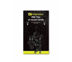 RidgeMonkey Obratlík Connexion QC Inline Swivel Velikost 8 8ks