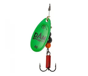 Effzett Třpytka Fluo Spinner 3g Velikost 1 Green