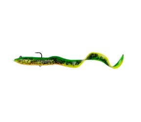 Savage Gear Gumová nástraha 4D Real Eel 20cm 38g Fire Tiger