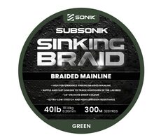 Sonik Šňůra Subsonik Sinking Braid 300m 0,20mm 40lb