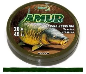 Katran Šňůrka Braided Hook Link Amur 20m 25lb 11,4kg