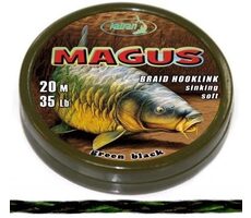 Katran Šňůrka Braided Hook Link Magus 20m 25lb 11,4kg